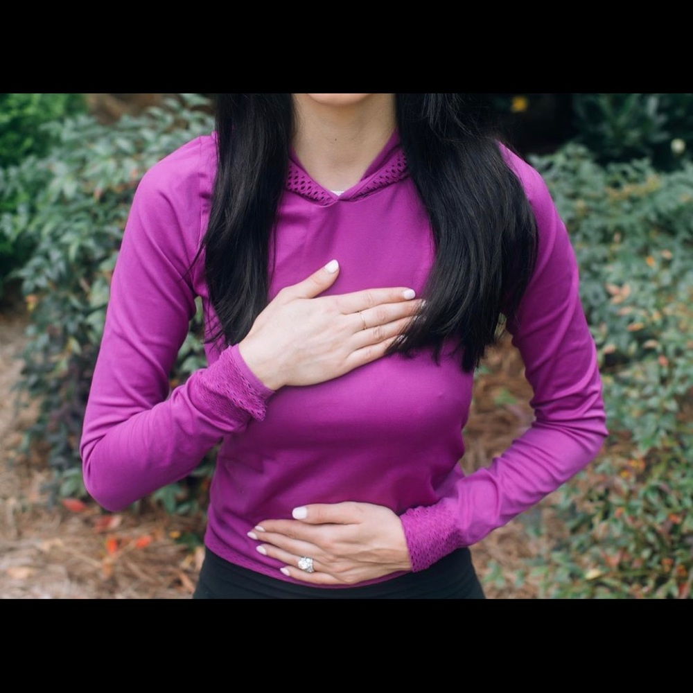Bright Purple Fabletics Long Sleeve
